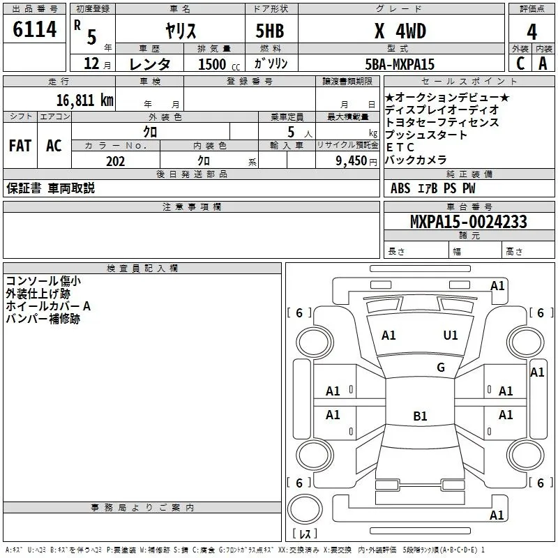 TOYOTA YARIS 2023