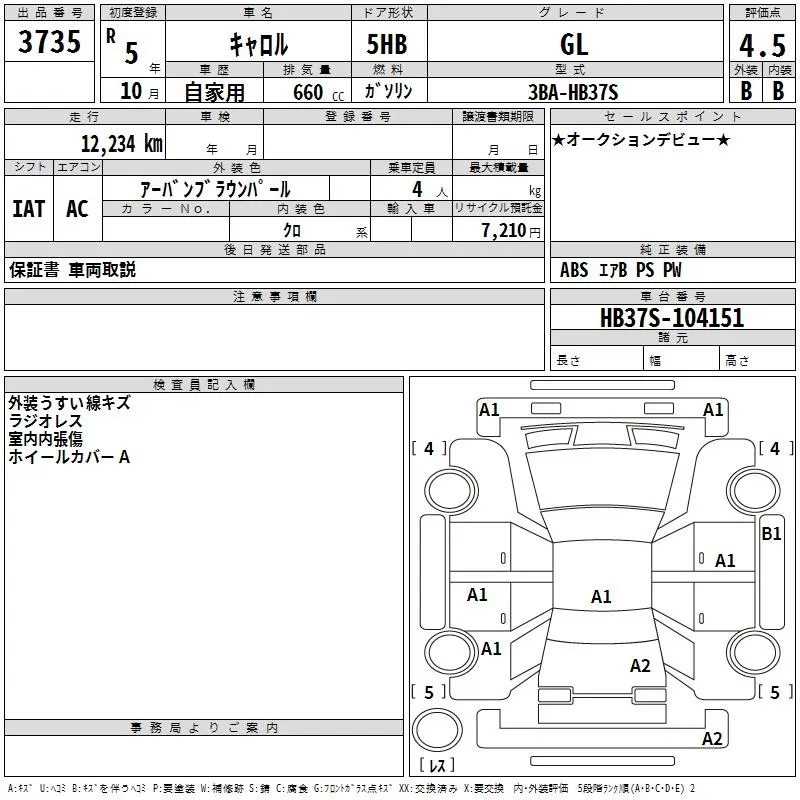 MAZDA CAROL 2023