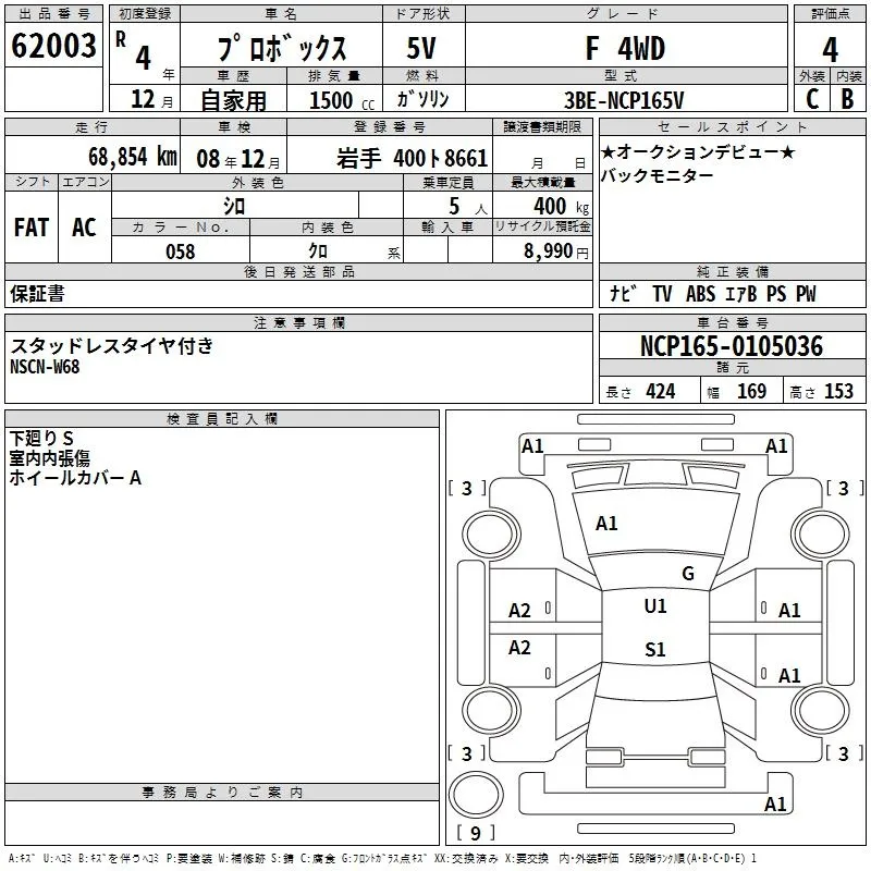 TOYOTA PROBOX 2022