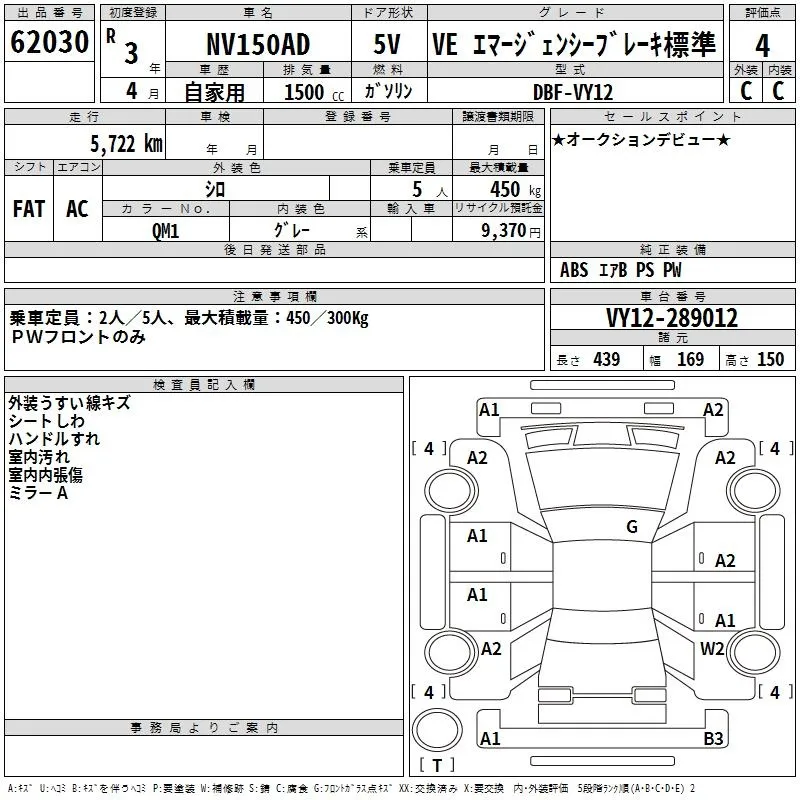 NISSAN AD 2021