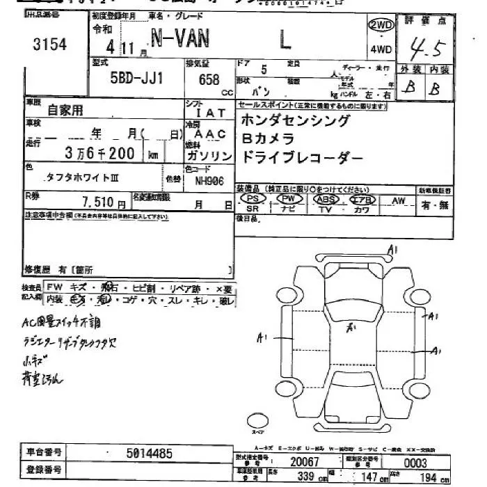 HONDA N VAN 2022
