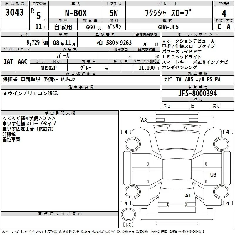 HONDA N BOX 2023