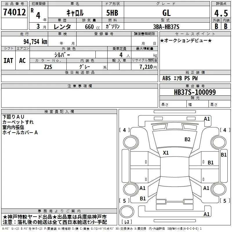 MAZDA CAROL 2022
