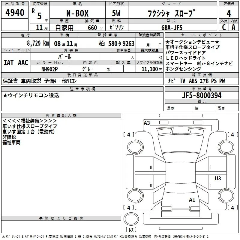 HONDA N BOX 2023
