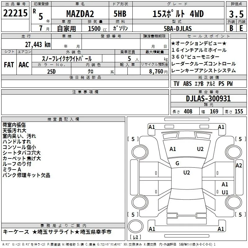 MAZDA MAZDA2 2023