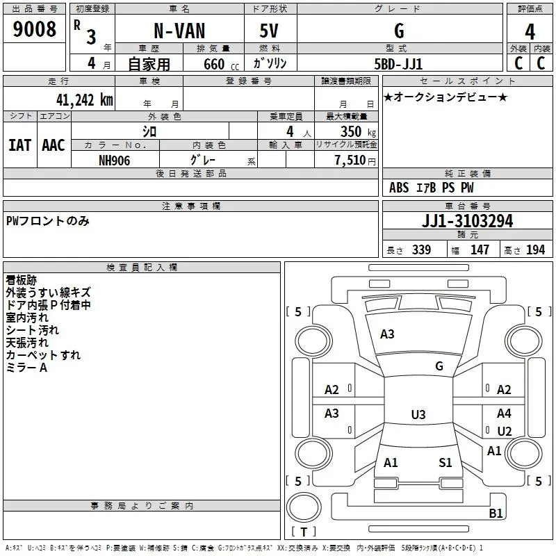 HONDA N VAN 2021