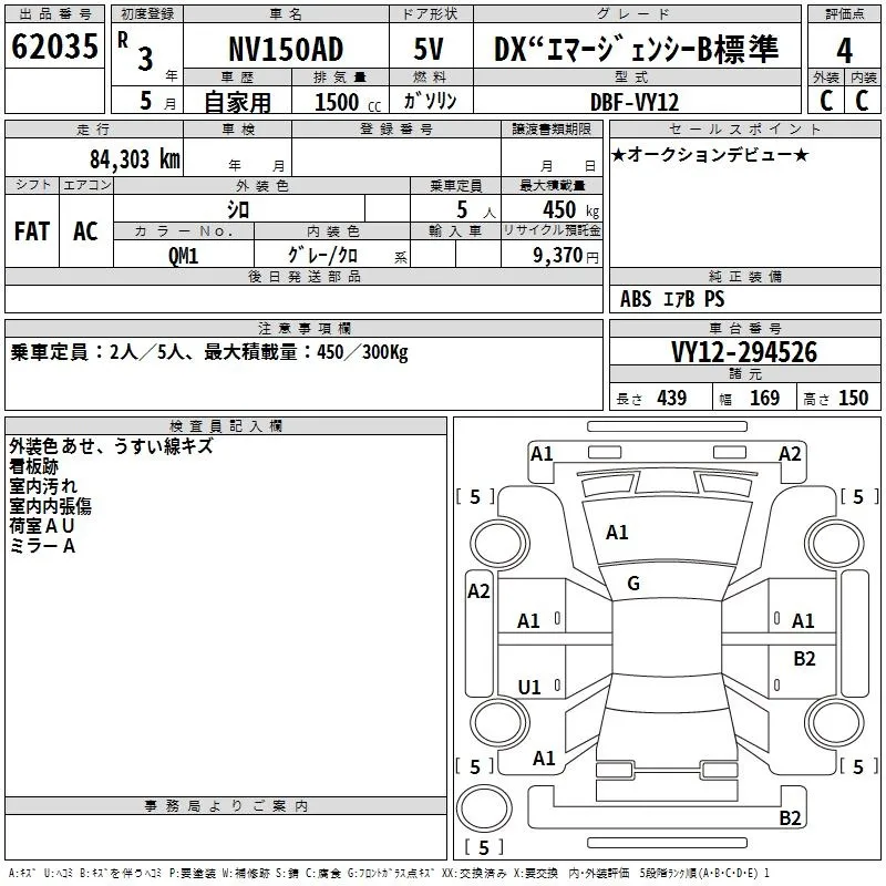 NISSAN AD 2021