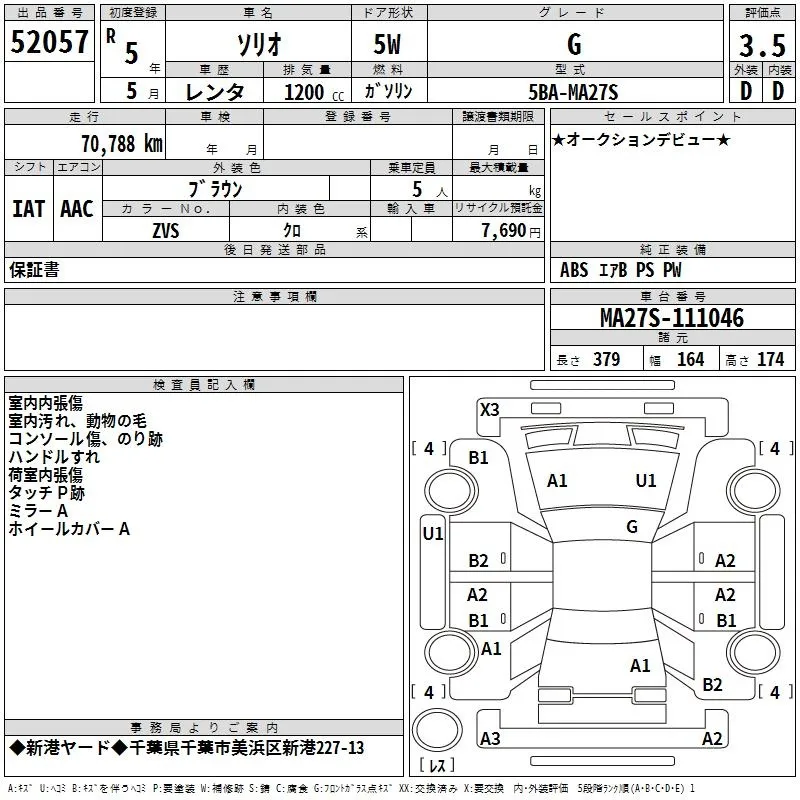 SUZUKI SOLIO 2023