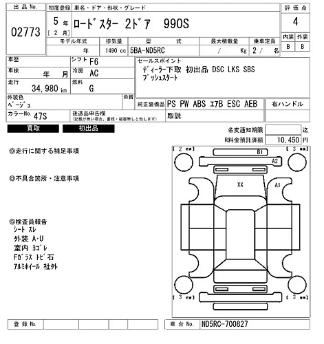 MAZDA ROADSTER 2023