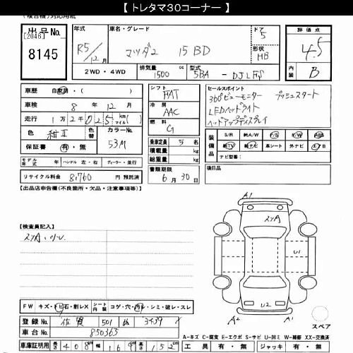 MAZDA MAZDA2 2023