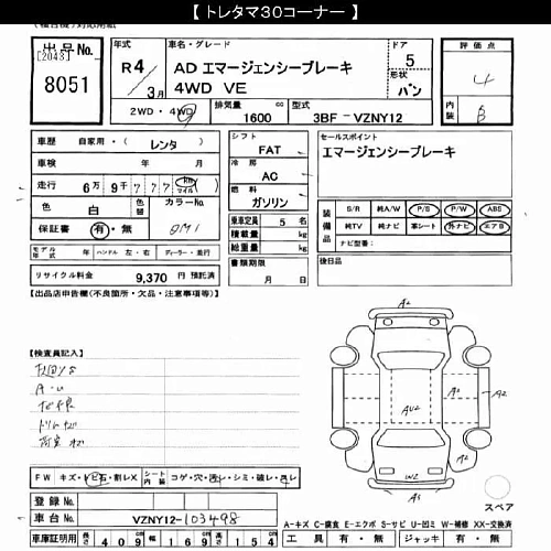 NISSAN AD 2022