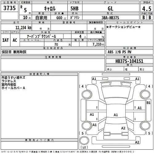 MAZDA CAROL 2023