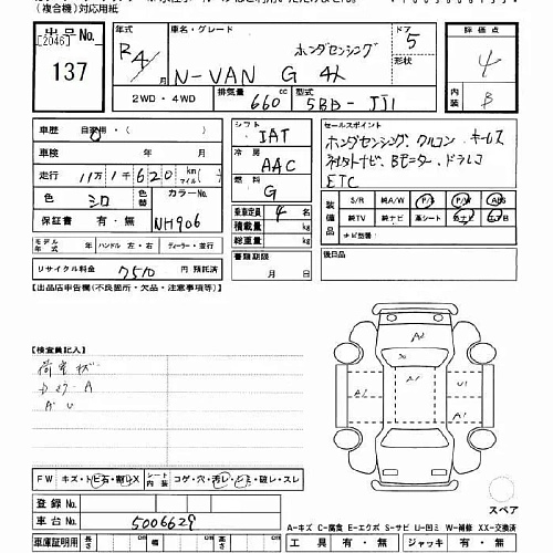 HONDA N VAN 2022