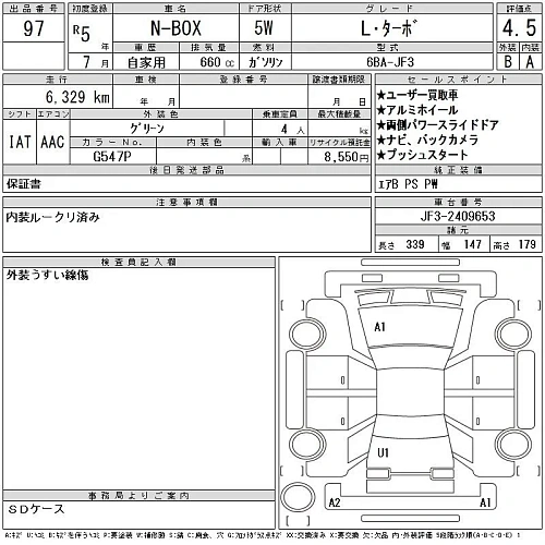 HONDA N BOX 2023