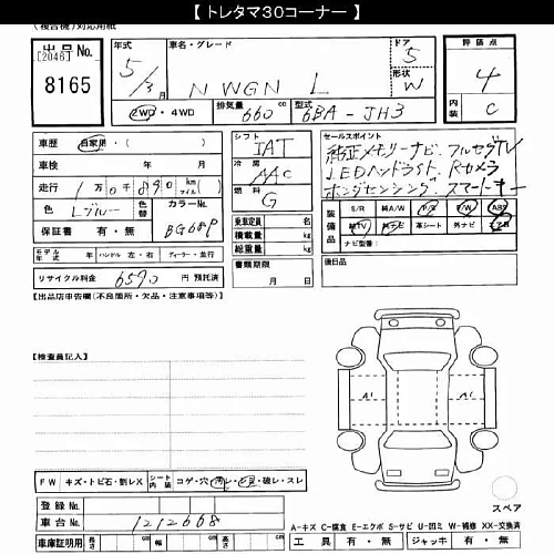 HONDA N WGN 2023