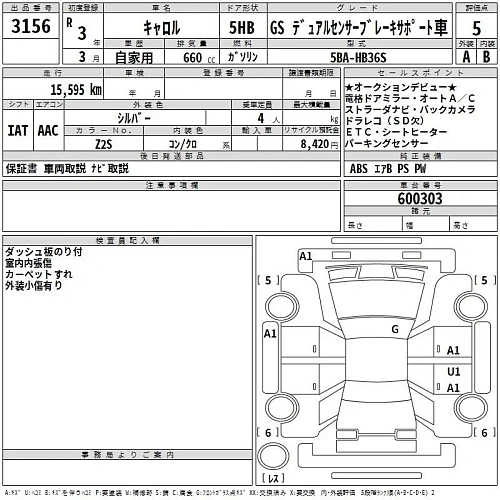 MAZDA CAROL 2021