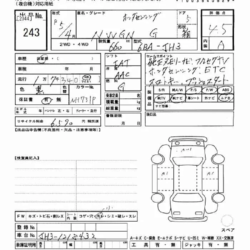 HONDA N WGN 2023