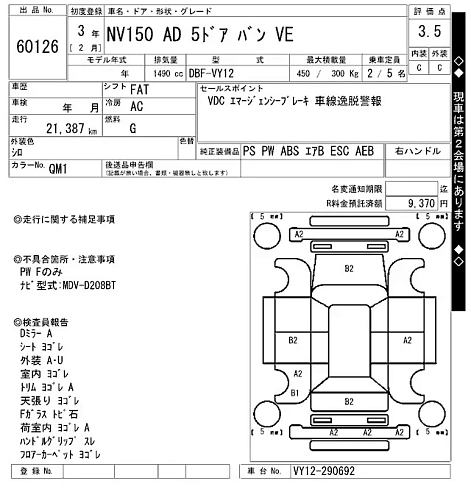 NISSAN AD 2021