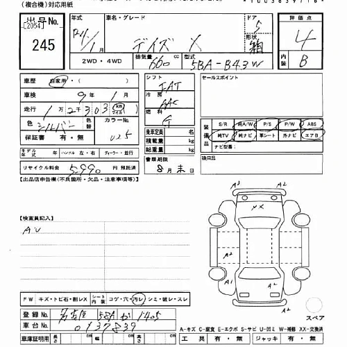 NISSAN DAYZ 2022