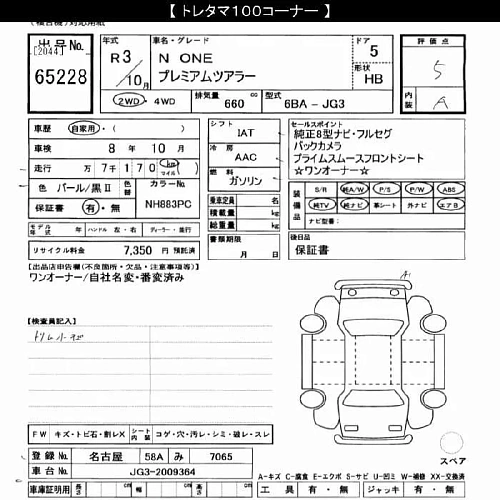 HONDA N ONE 2021