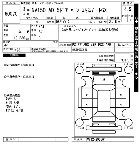 NISSAN AD 2021