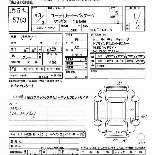 MAZDA MAZDA2 2021