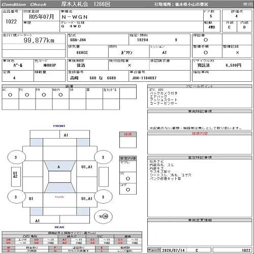 HONDA N WGN 2023