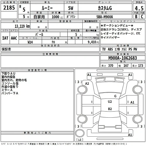 TOYOTA ROOMY 2023
