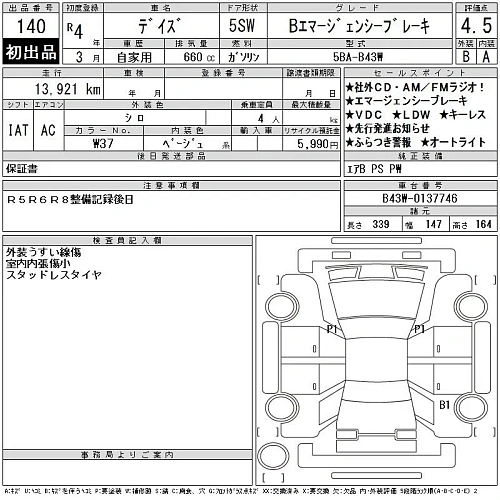 NISSAN DAYZ 2022