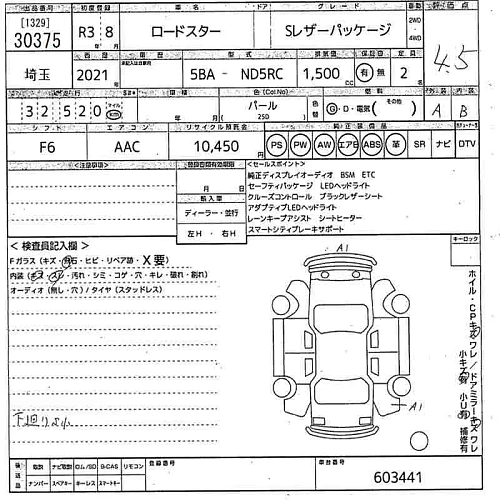 MAZDA ROADSTER 2021