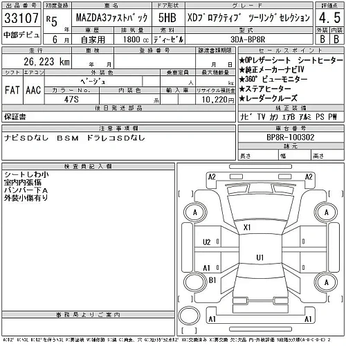 MAZDA MAZDA3 2023