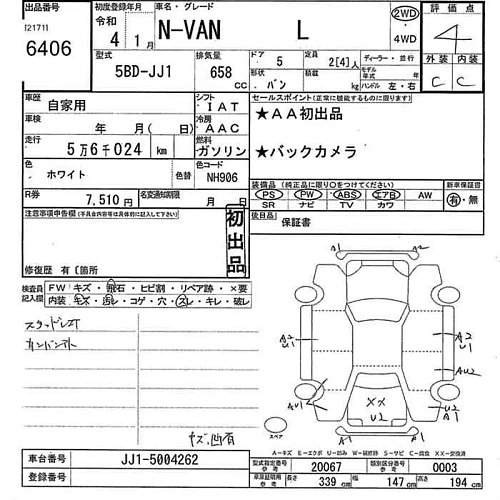 HONDA N VAN 2022