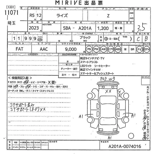 TOYOTA RAIZE 2023