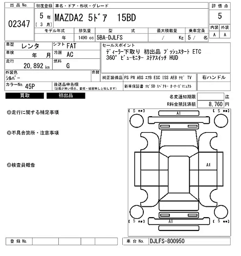 MAZDA MAZDA2 2023