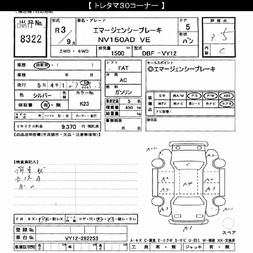 NISSAN AD 2021