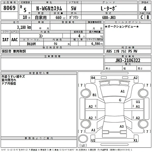 HONDA N WGN 2023