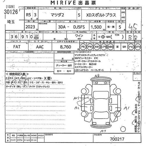MAZDA MAZDA2 2023
