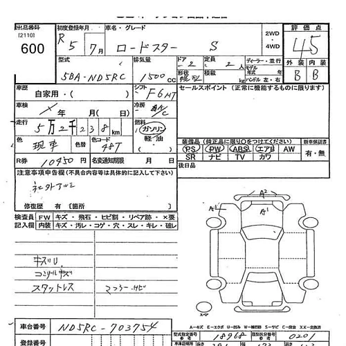 MAZDA ROADSTER 2023
