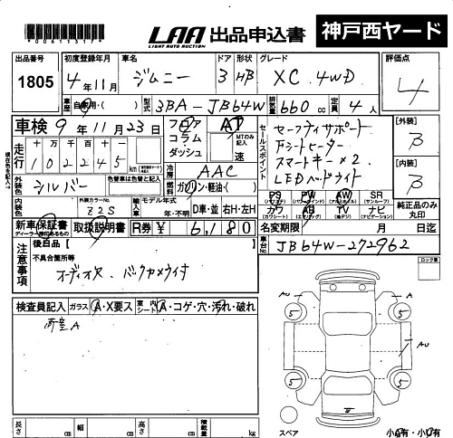 SUZUKI JIMNY 2022