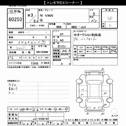 HONDA N VAN 2021